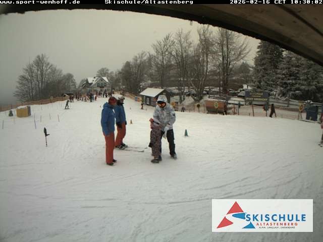 Archived image Webcam Altastenberg ski school