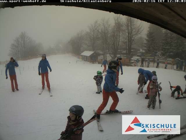 Archived image Webcam Altastenberg ski school