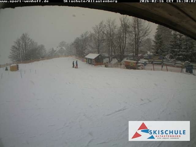 Archived image Webcam Altastenberg ski school
