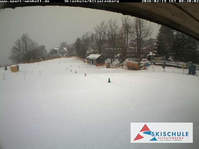 Archived image Webcam Altastenberg ski school