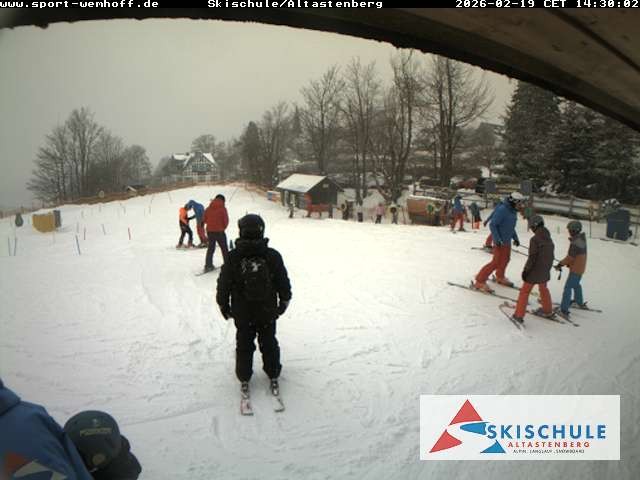 Archived image Webcam Altastenberg ski school