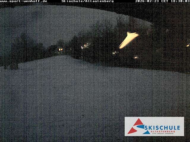 Archived image Webcam Altastenberg ski school