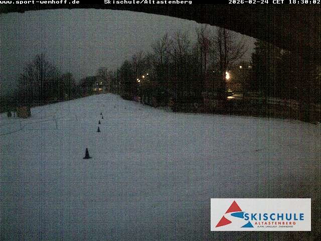 Archived image Webcam Altastenberg ski school