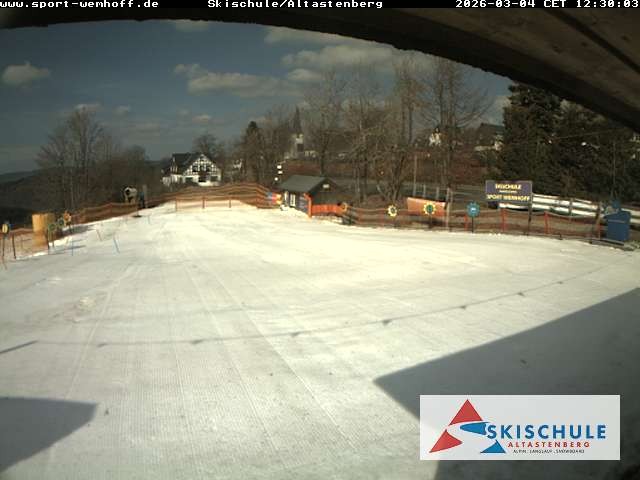 Archived image Webcam Altastenberg ski school