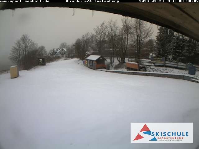 Archived image Webcam Altastenberg ski school