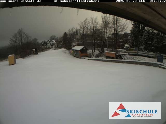 Archived image Webcam Altastenberg ski school