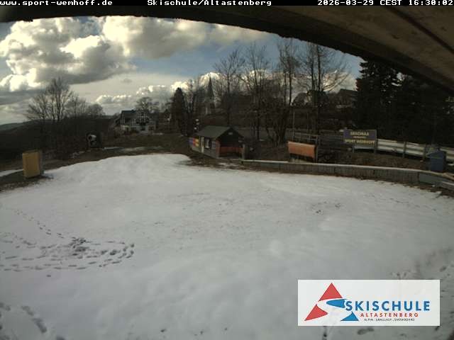 Archived image Webcam Altastenberg ski school