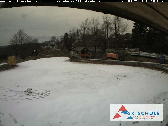 Archived image Webcam Altastenberg ski school