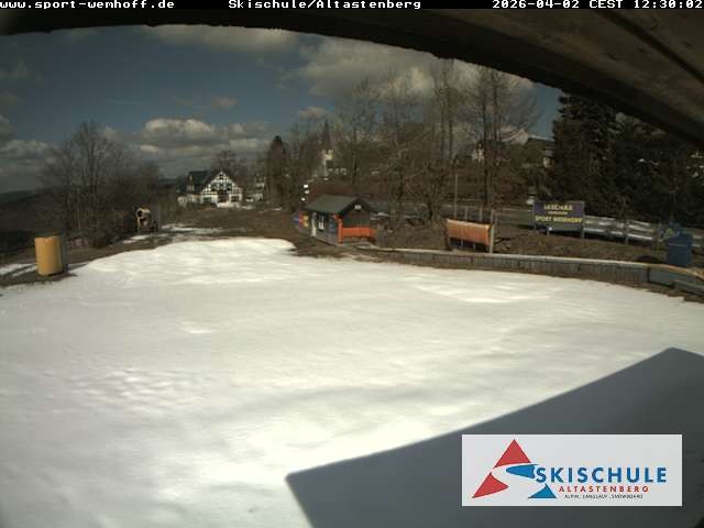 Archived image Webcam Altastenberg ski school