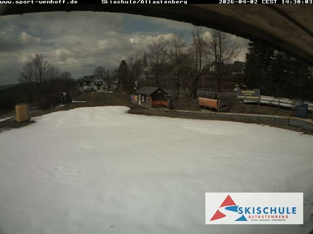 Archived image Webcam Altastenberg ski school