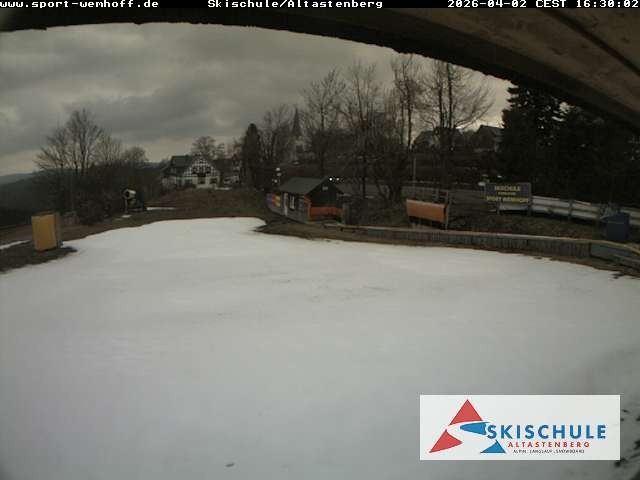 Archived image Webcam Altastenberg ski school