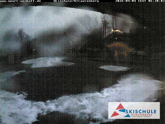 Archived image Webcam Altastenberg ski school