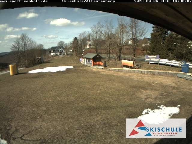 Archived image Webcam Altastenberg ski school