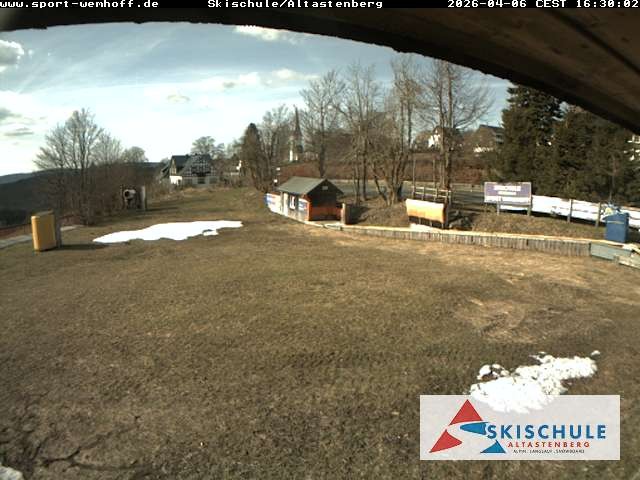 Archived image Webcam Altastenberg ski school