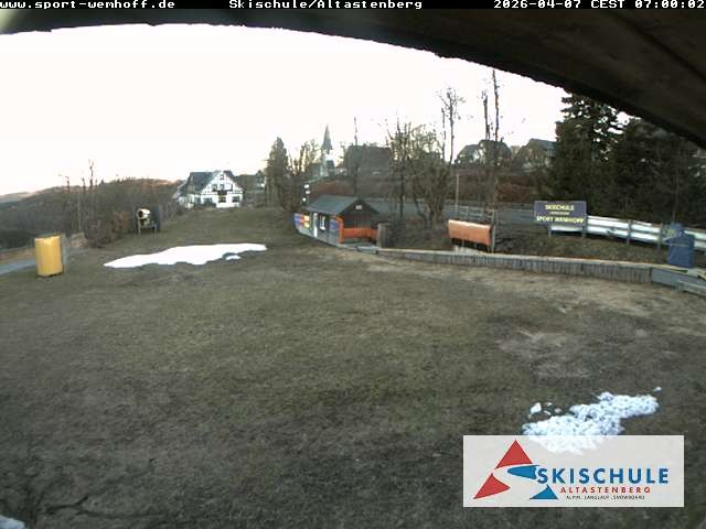 Archived image Webcam Altastenberg ski school