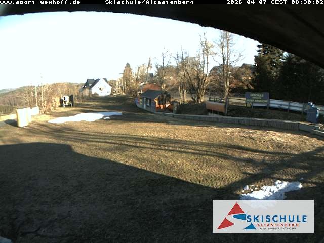 Archived image Webcam Altastenberg ski school