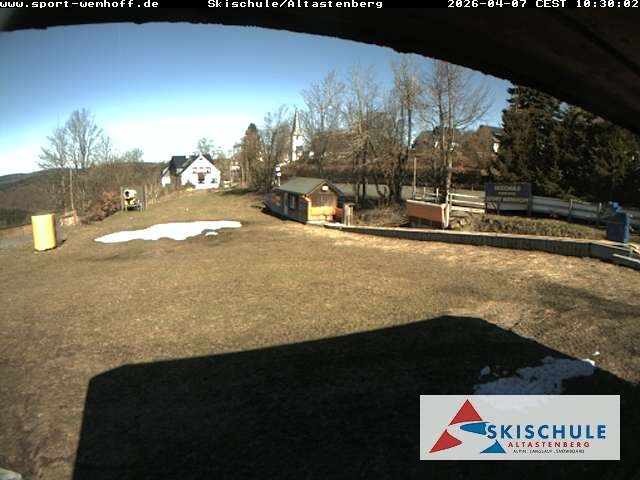 Archived image Webcam Altastenberg ski school