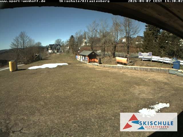 Archived image Webcam Altastenberg ski school