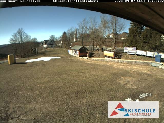Archived image Webcam Altastenberg ski school