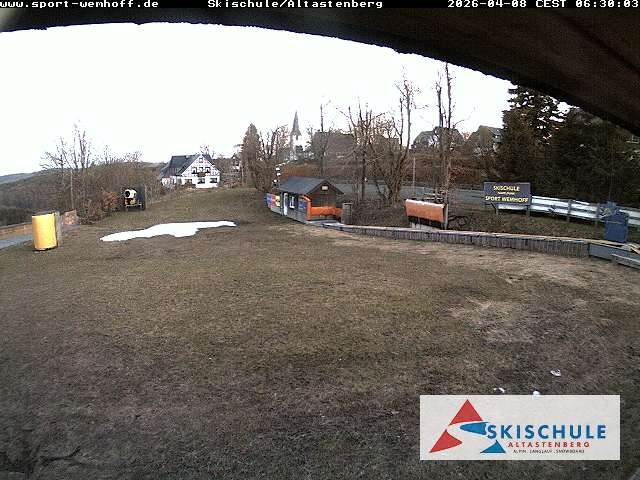 Archived image Webcam Altastenberg ski school