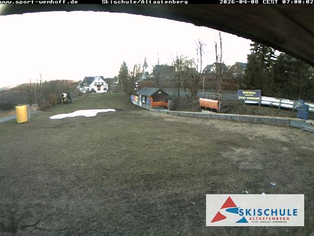 Archived image Webcam Altastenberg ski school
