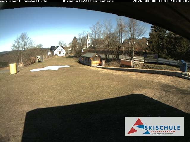 Archived image Webcam Altastenberg ski school