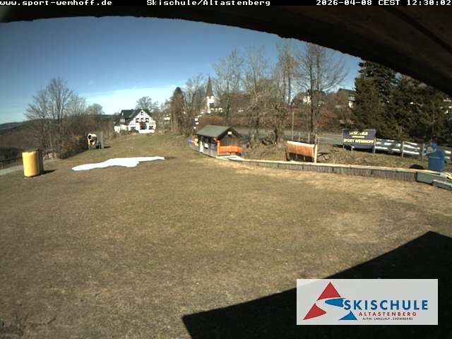 Archived image Webcam Altastenberg ski school