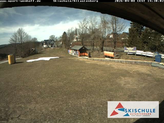 Archived image Webcam Altastenberg ski school