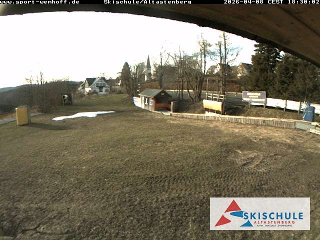 Archived image Webcam Altastenberg ski school