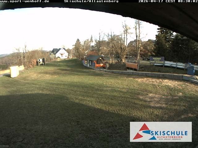Archived image Webcam Altastenberg ski school