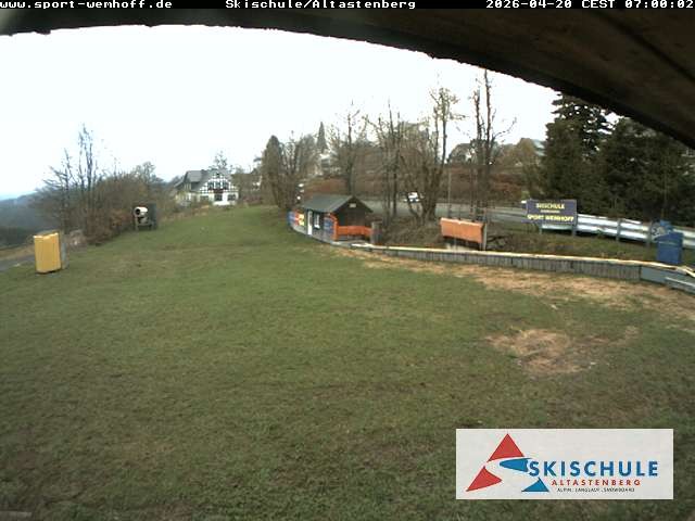 Archived image Webcam Altastenberg ski school
