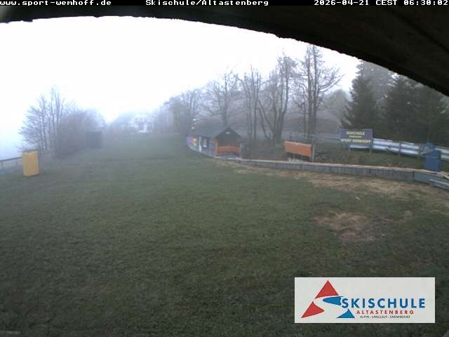 Archived image Webcam Altastenberg ski school