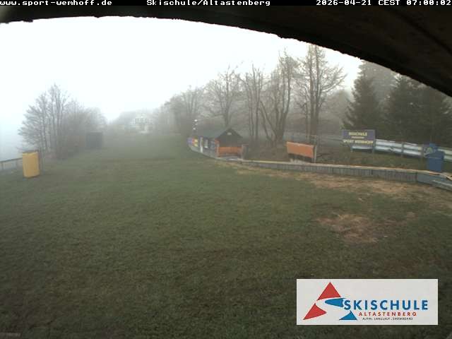 Archived image Webcam Altastenberg ski school