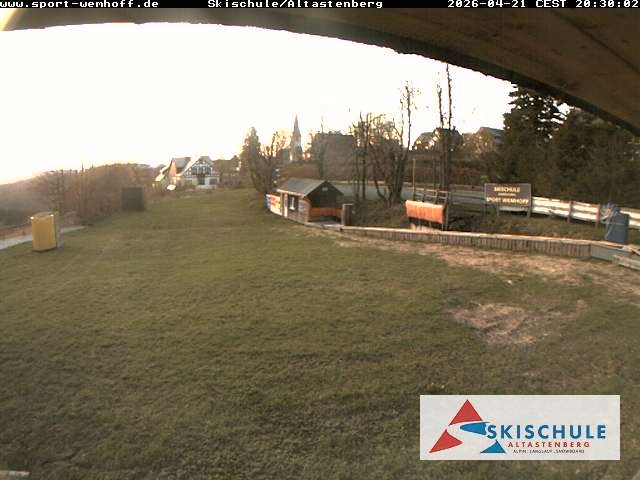 Archived image Webcam Altastenberg ski school