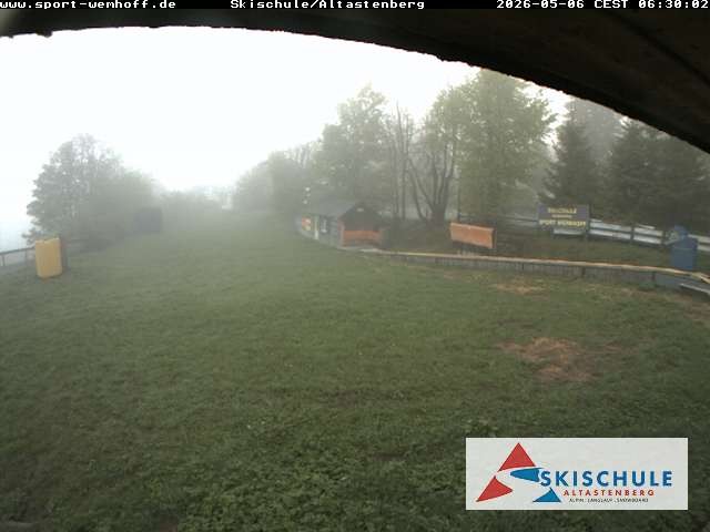 Archived image Webcam Altastenberg ski school