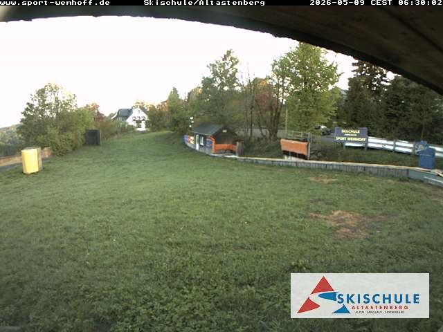 Archived image Webcam Altastenberg ski school