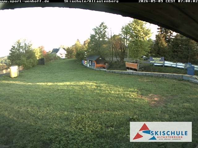 Archived image Webcam Altastenberg ski school