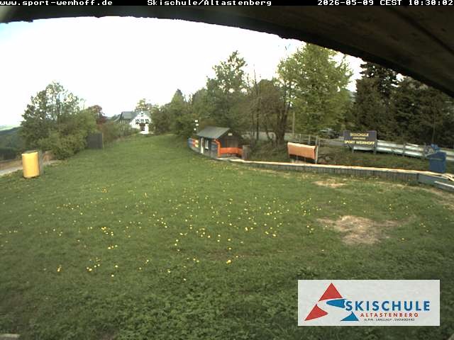 Archived image Webcam Altastenberg ski school