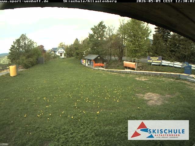 Archived image Webcam Altastenberg ski school