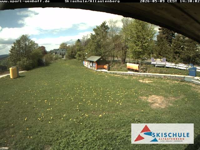 Archived image Webcam Altastenberg ski school