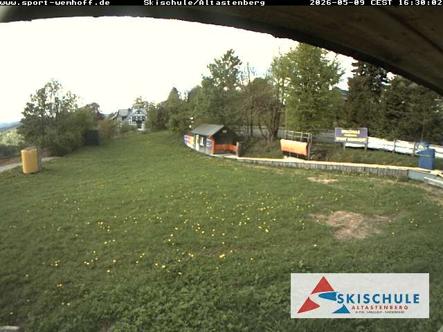 Archived image Webcam Altastenberg ski school