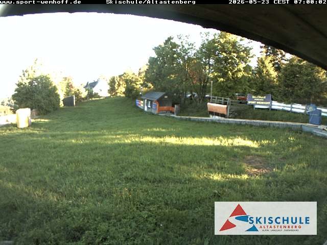 Archived image Webcam Altastenberg ski school