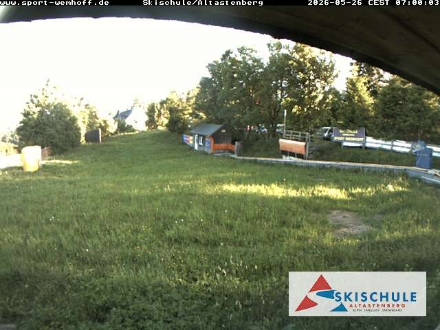 Archived image Webcam Altastenberg ski school