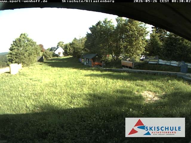 Archived image Webcam Altastenberg ski school