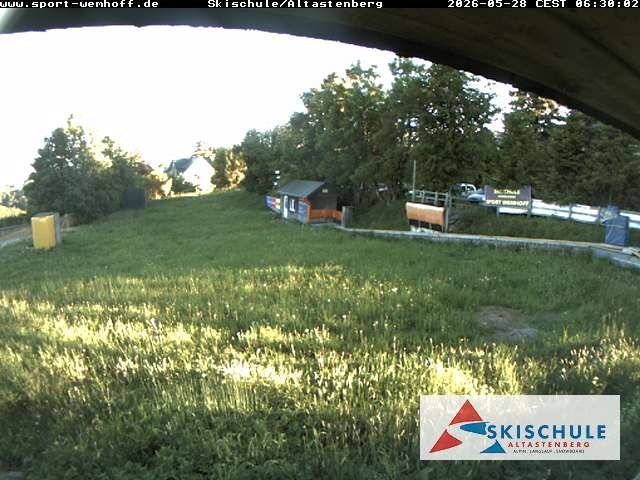 Archived image Webcam Altastenberg ski school