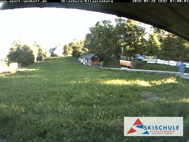 Archived image Webcam Altastenberg ski school