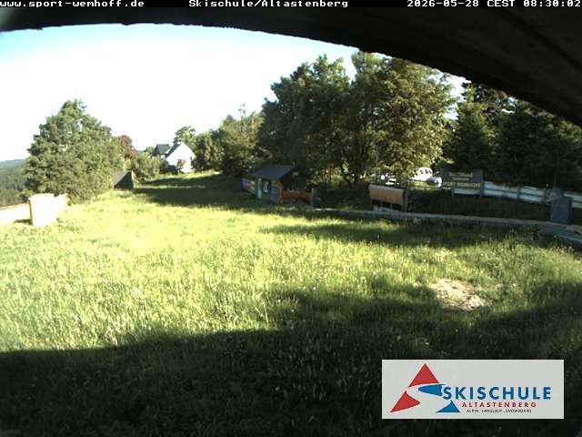 Archived image Webcam Altastenberg ski school
