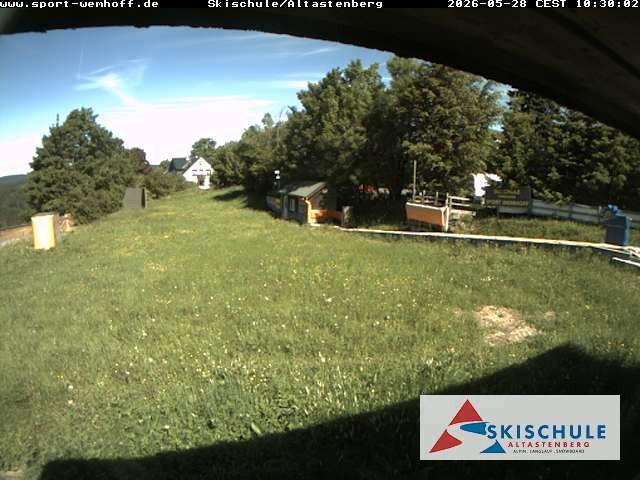 Archived image Webcam Altastenberg ski school