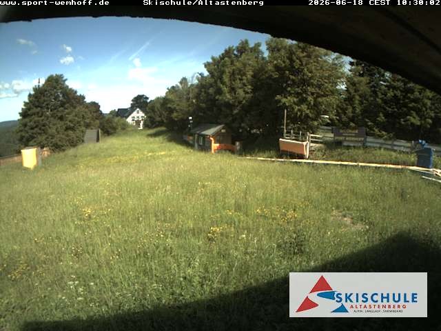 Archived image Webcam Altastenberg ski school