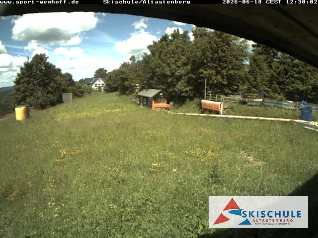 Archived image Webcam Altastenberg ski school
